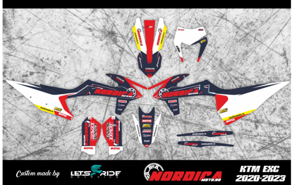 Kit stickere KTM 20-23 Nordicamoto, 1, nordicamoto.ro