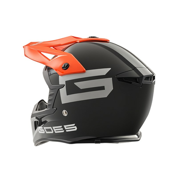CFMOTO H325 MX / ENDURO motoros sisak – fehér / narancssárga, 6, nordicamoto.ro