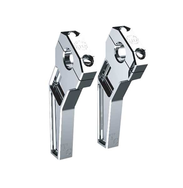 Risers Silver, 1, nordicamoto.ro