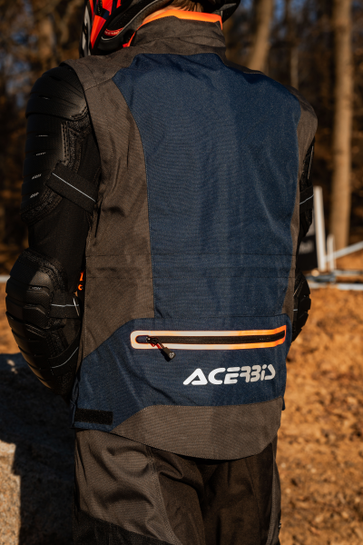 Acerbis Enduro-One dzseki, fekete/szürke, S-es méret, 19, nordicamoto.ro
