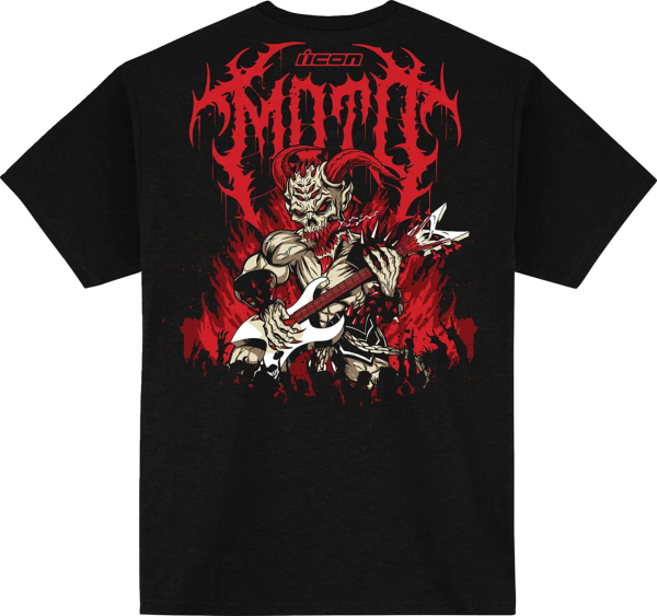Tricou Icon Blegh Black L, 3, nordicamoto.ro