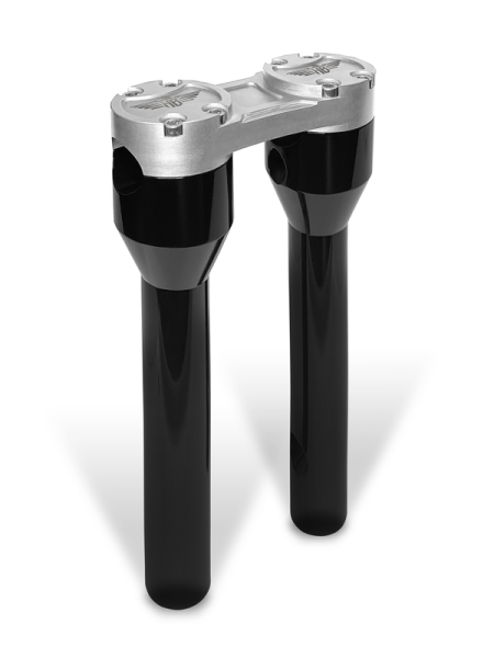 Clubstyle Straight Riser Black, Silver, 1, nordicamoto.ro