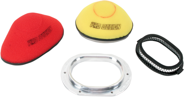 Pro-flow Airbox Filter Kit Red, Yellow, 1, nordicamoto.ro