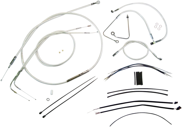 Sterling Chromite Ii® Designer Handlebar Installation Kit Silver, 1, nordicamoto.ro
