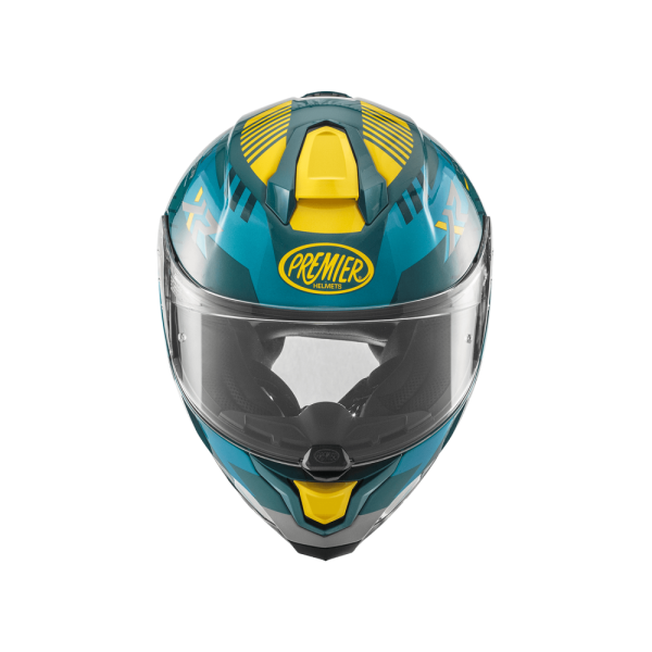 Casca Premier Hyper Carbon XR sisak, kék/sárga, L-es méret, 2, nordicamoto.ro