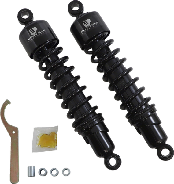 412 Series Shocks Black, 1, nordicamoto.ro