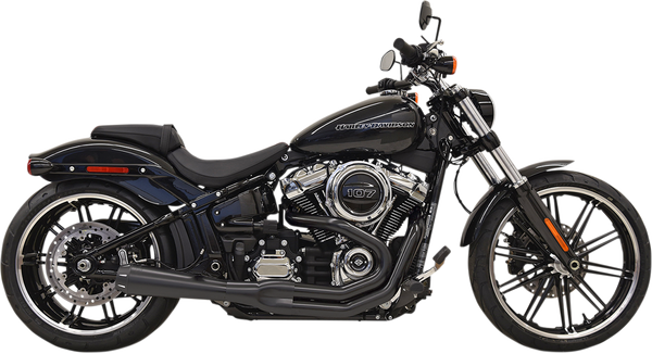 Road Rage 2:1 Exhaust System Black, 1, nordicamoto.ro