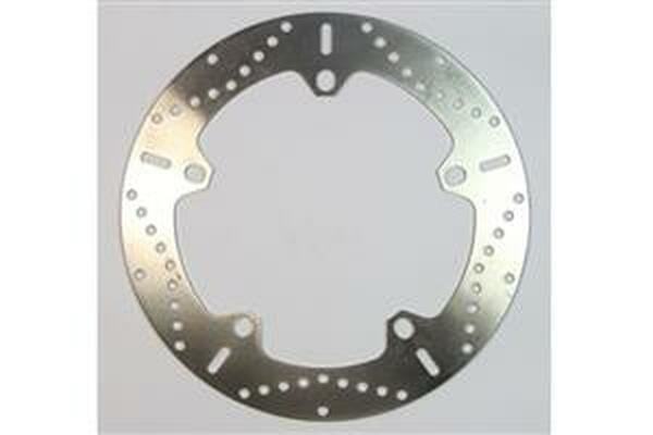 Round Fixed Brake Rotor Gold, Zinc, 1, nordicamoto.ro