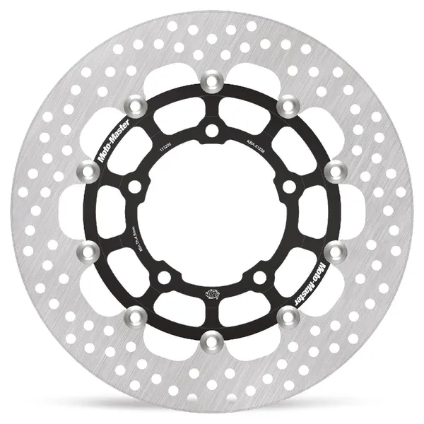 Halo sorozatú úszó rotor, fekete, rozsdamentes acél, 1, nordicamoto.ro