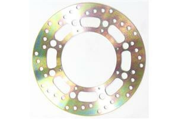 Round D-series Fixed Offroad Brake Rotor Gold, Zinc, 1, nordicamoto.ro