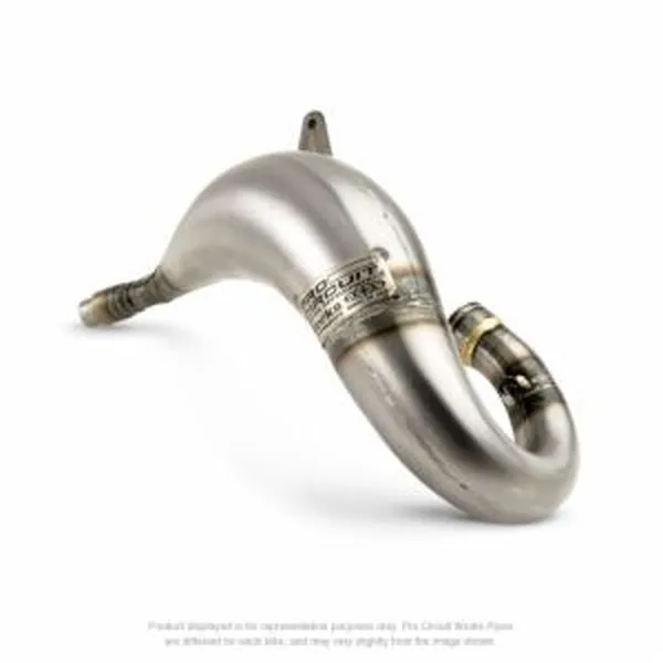 Works Pipe kétütemű kipufogócső rozsdamentes acélból, 1, nordicamoto.ro