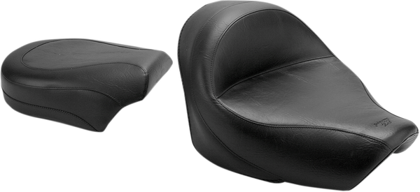 Vintage Wide Touring Seat Black, 1, nordicamoto.ro