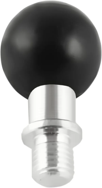 Rögzítőalap külső menettel, 1 golyóval (jobboldali), fekete, 31,8 mm (1-1/4") menettel – pályára kész, csavarozható, praktikus., 1, nordicamoto.ro