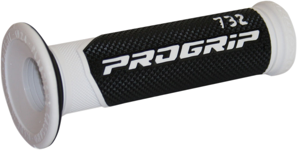 Double Density Grip Black, White, 2, nordicamoto.ro