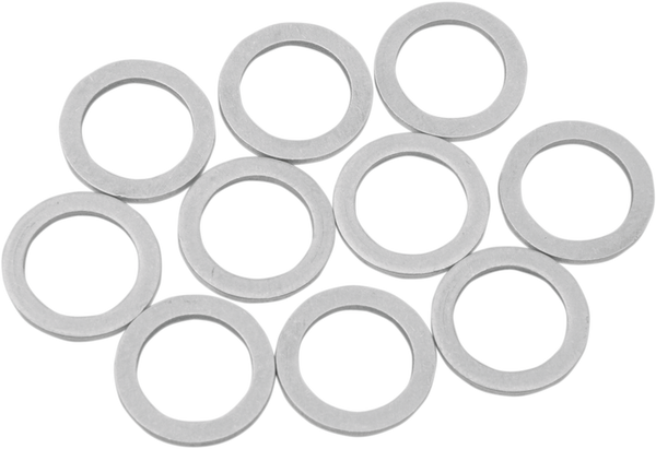Aluminum Crush Washers Chrome 11, 1, nordicamoto.ro