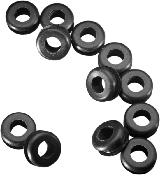 Fuel Tank Mounting Grommets Black, 1, nordicamoto.ro