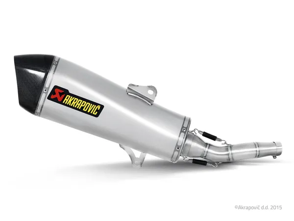 Slip-On sorozatú robogó-kipufogó, fekete, szénszálas, 1, nordicamoto.ro