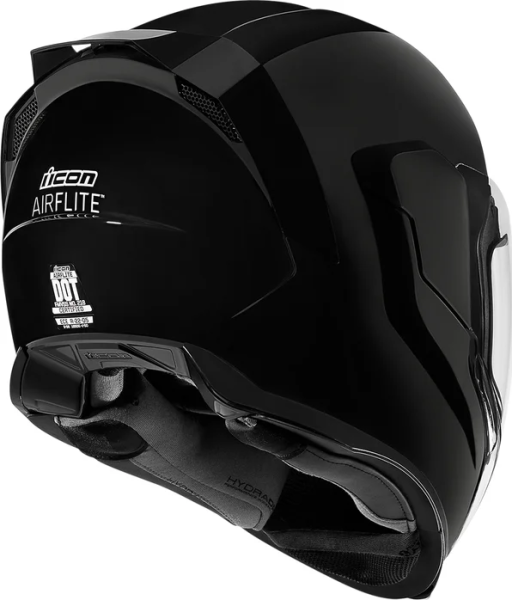 Casca Icon Airflite™ sisak, fényes/fekete, XL, 6, nordicamoto.ro