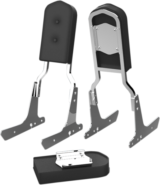 Pad Sissybar Pillow Rndbr Black, 1, nordicamoto.ro