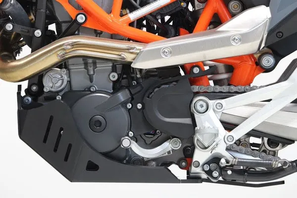 AXP Racing Adventure motorvédő KTM 690/Husqvarna 701/Gas Gas 700 (2008–2025) modellekhez, fekete, 6, nordicamoto.ro