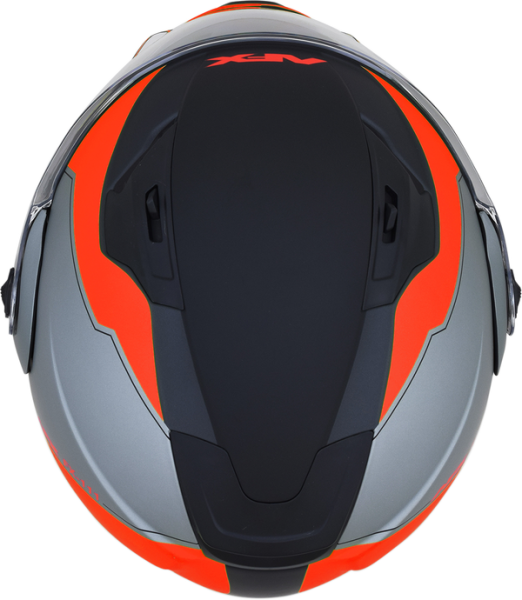 Helmet Fx111 M-blk/red Xl Gray, Red XL, 1, nordicamoto.ro