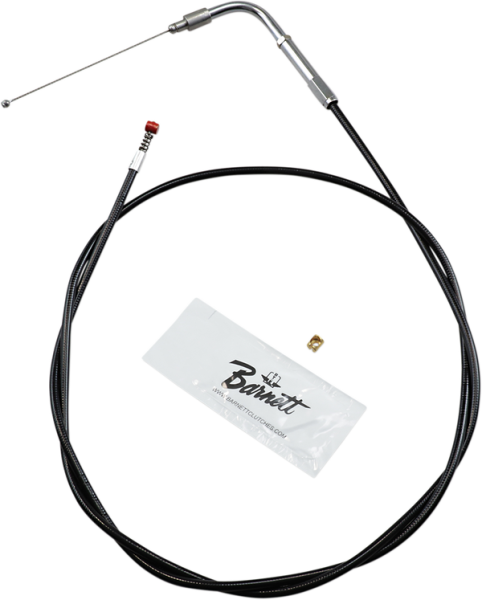 Black Vinyl Throttle/idle Cable Black +152 mm (6''), 1, nordicamoto.ro