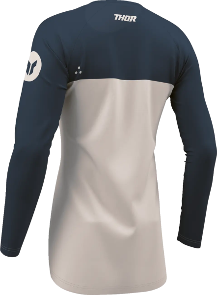 Thor Ridemode Menace női póló, kék/szürke, 2XL, 4, nordicamoto.ro