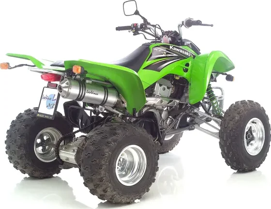 LeoVince LV-X Slip-On kipufogórendszer a Kawasaki KFX 700 / Suzuki Twin Peaks 700 modellhez, 3, nordicamoto.ro