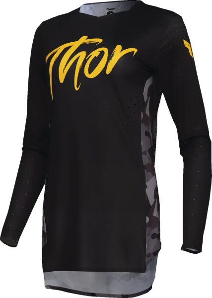 Thor Sportmode Enduro női póló, Shadow Gray/Black, L-es méret, 1, nordicamoto.ro