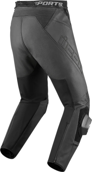 Pantaloni Piele Icon Hypersport 2 Prime™ Black 56, 1, nordicamoto.ro