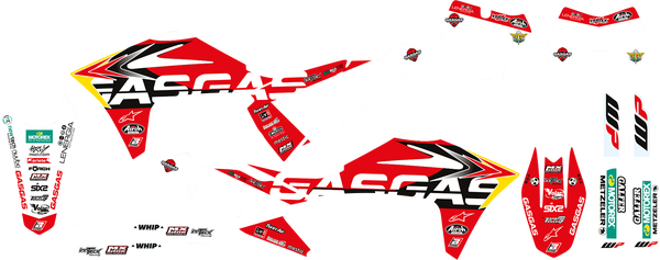 Trophy Graphic Kit With Seat Cover Red, 3, nordicamoto.ro