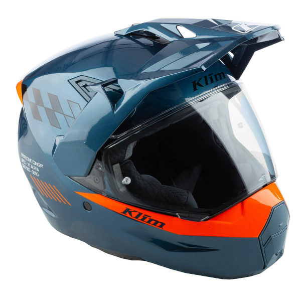 Klim X1 Alpha ECE/DOT Gloss Hi-Vis motoros sisak – fehér, 25, nordicamoto.ro