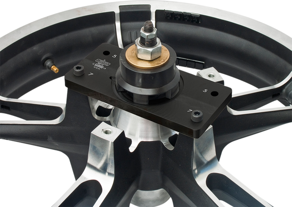 Late Model Wheel Bearing Tool Support Plate Black, 2, nordicamoto.ro