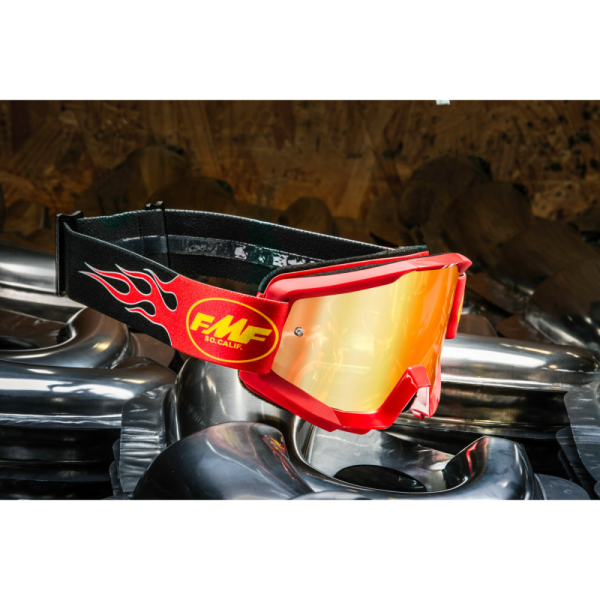 FMF PowerCore Foarme piros tükrös síszemüveg, 2, nordicamoto.ro
