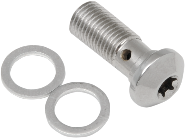 T-30 Torx Drive Banjo Bolt Chrome, 1, nordicamoto.ro