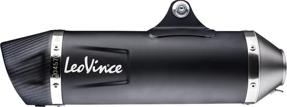LeoVince Nero Slip-On kipufogórendszer Honda-hoz – Black Edition, 5, nordicamoto.ro