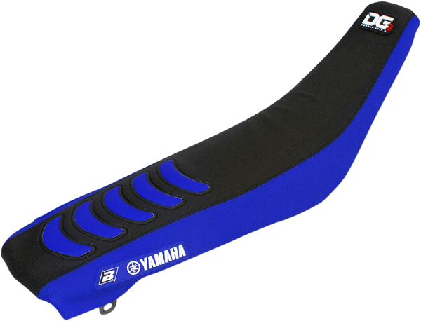 Double Grip 3 Seat Cover Black, Blue, 1, nordicamoto.ro