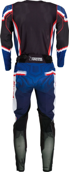 Agroid Pants White, Red, Black, Blue 40, 12, nordicamoto.ro