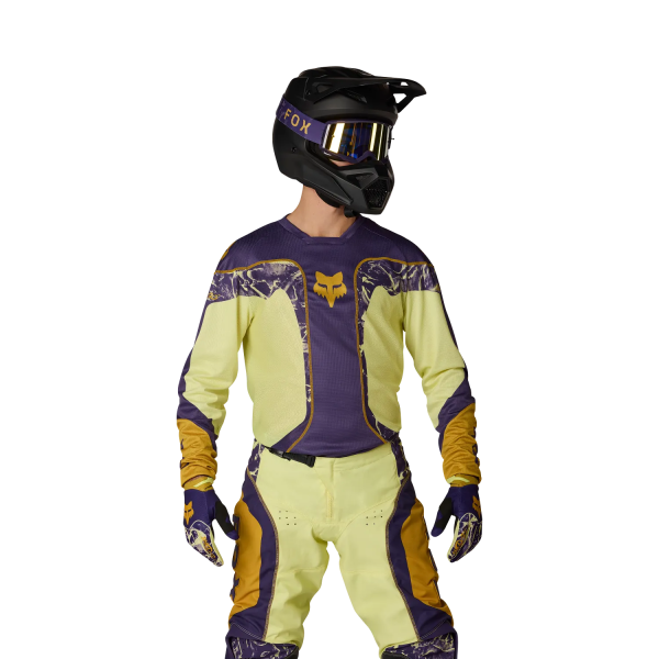 Fox 180 képnyomatos motokrossz póló, lila, L, 5, nordicamoto.ro