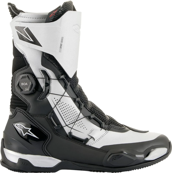Alpinestars Sp-x Boa csizma, fekete/fehér, 7, nordicamoto.ro