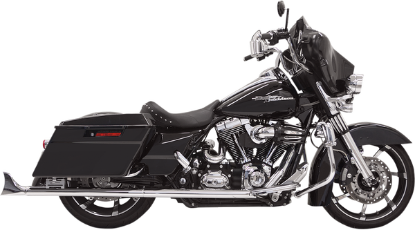 Fishtail Slip-on Mufflers Chrome, 1, nordicamoto.ro