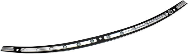 Windscreen Trim Black, Silver, 1, nordicamoto.ro
