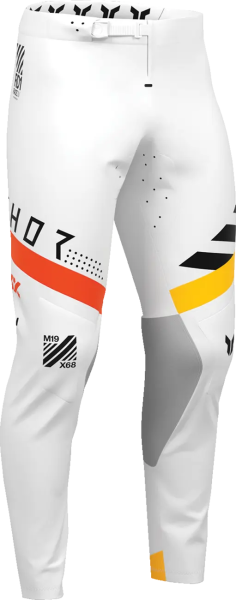 Pantaloni Thor Sportmode Synth Alb 32, 1, nordicamoto.ro