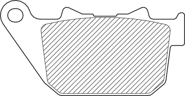 Organic Harley/buell Brake Pads, 2, nordicamoto.ro