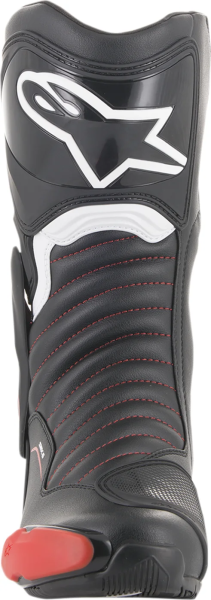 Cizme Alpinestars Smx 6 v2 Negru/Rosu 45, 5, nordicamoto.ro