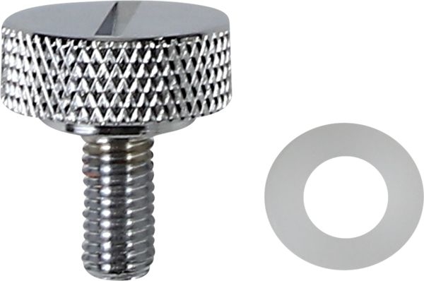 Seat Knob Kit Silver, 1, nordicamoto.ro