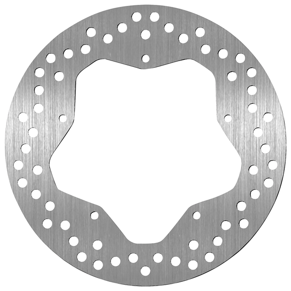 Brake Rotor Round Silver, 1, nordicamoto.ro