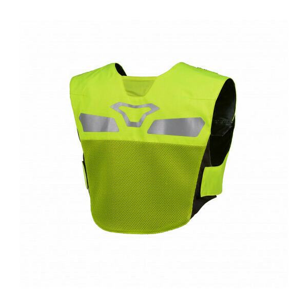 VISION TECH fényvisszaverő mellény Macna dzsekikhez – fluoreszkáló sárga, XS/S méret, 4, nordicamoto.ro