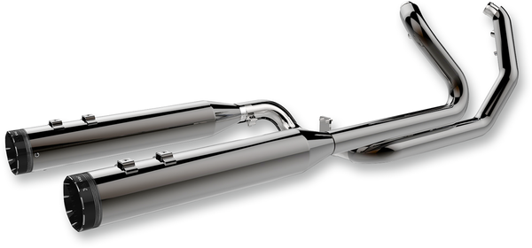 2-into-2 Dominator Exhaust System Black, 1, nordicamoto.ro