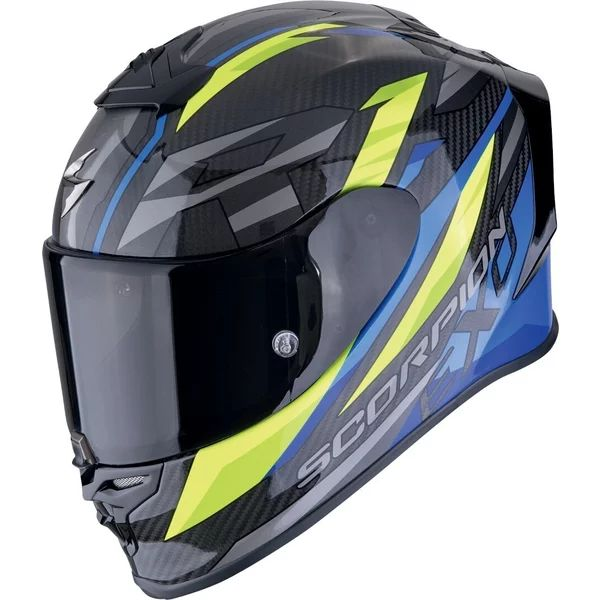 Casca integrala sport SCORPION EXO-R1 EVO CARBON AIR RUNNER S Negru/Rosu, 2, nordicamoto.ro